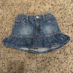 Levi's Blue Denim Skort
